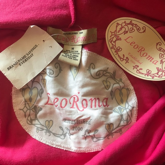 Leo Roma Pink Jacket Sz M (O25) - Picture 7 of 7